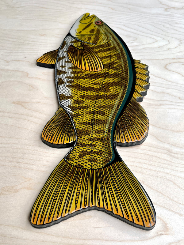 Smallmouth Bass || Print Mount || 24"