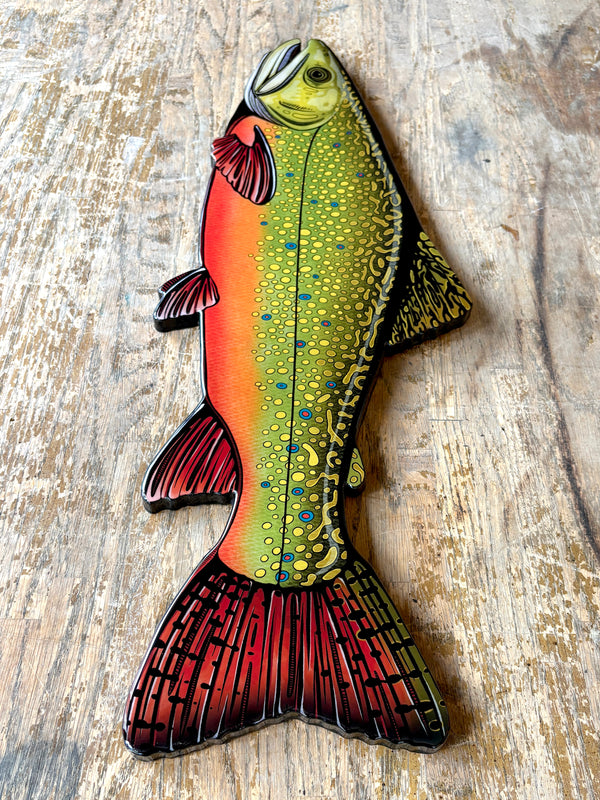 Brook Trout || Print Mount || 28"
