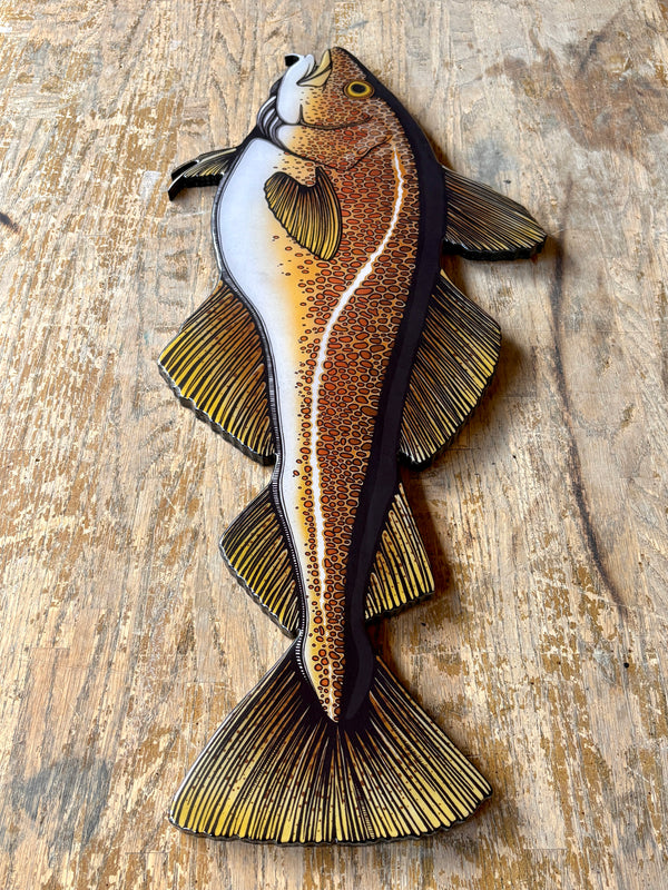 Maine Coastal Fishing Artwork