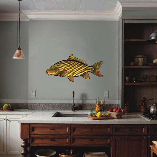 Common Carp Freshwater Fishing Decor Esthetic