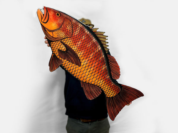 Cubera Snapper || Print Mount || 30"