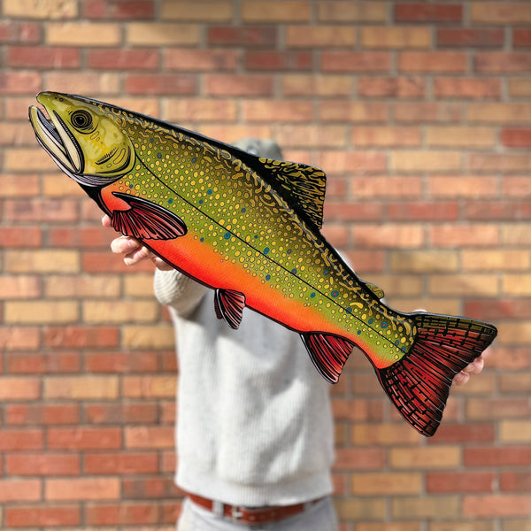 Brook Trout || Print Mount || 28"