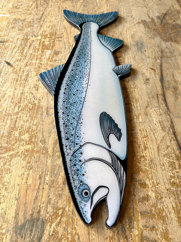 Large King Salmon Artwork
