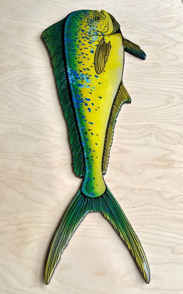 Dolphin Fish Nautical Artwork