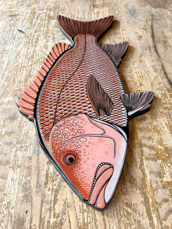 Large Red Snapper Artwork For Sale