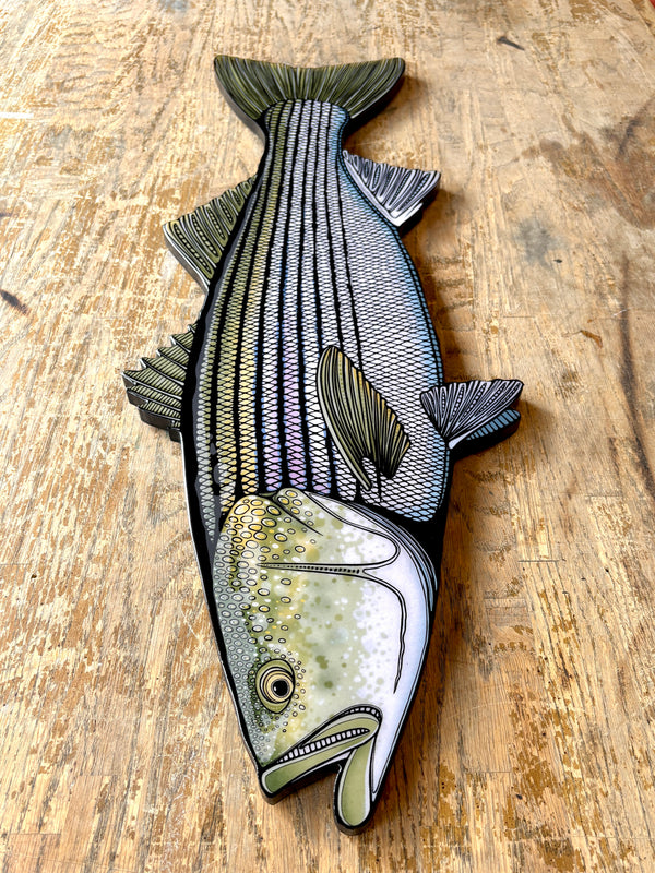Striped Bass Artwork For Sale